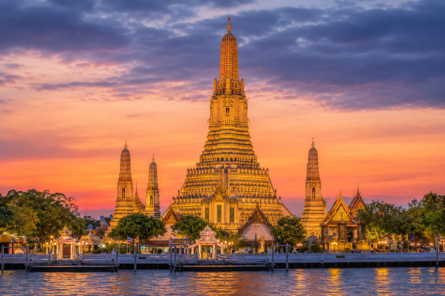 Wat Arun, Bangkok, Thailand